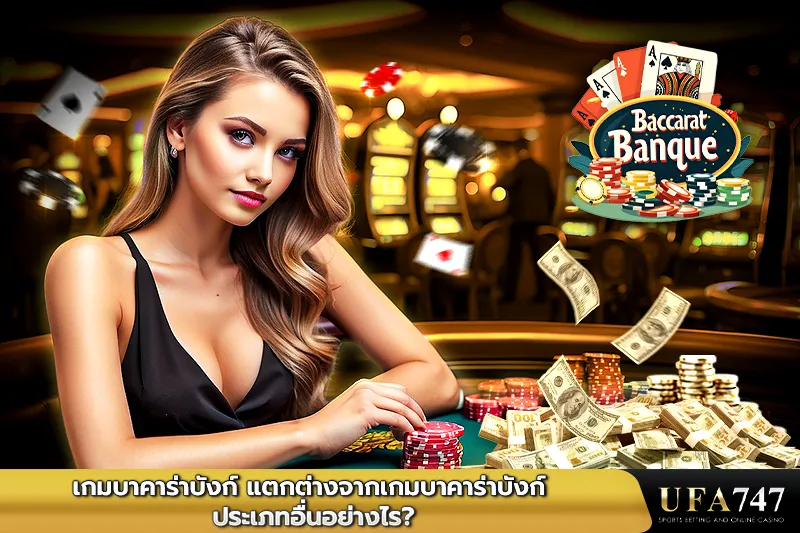 เกมบาคาร่าบังก์ แตกต่างจากเกมบาคาร่าบังก์ ประเภทอื่นอย่างไร