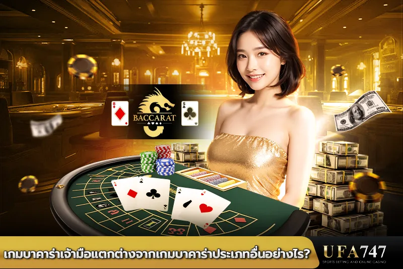 เกมบาคาร่าเจ้ามือแตกต่างจากเกมบาคาร่าประเภทอื่นอย่างไร