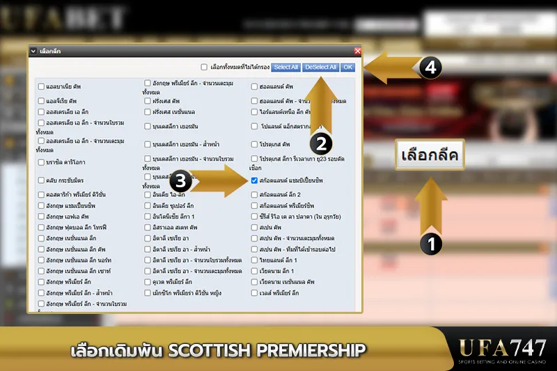 เลือกเดิมพันScottish Championship