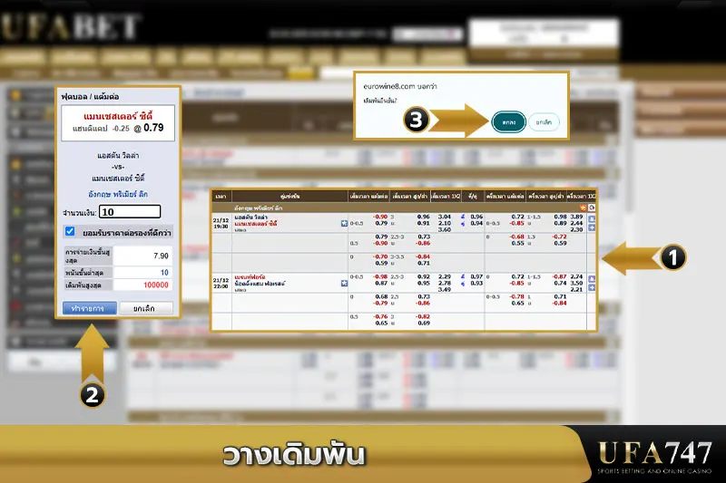 วางเดิมพันบาส