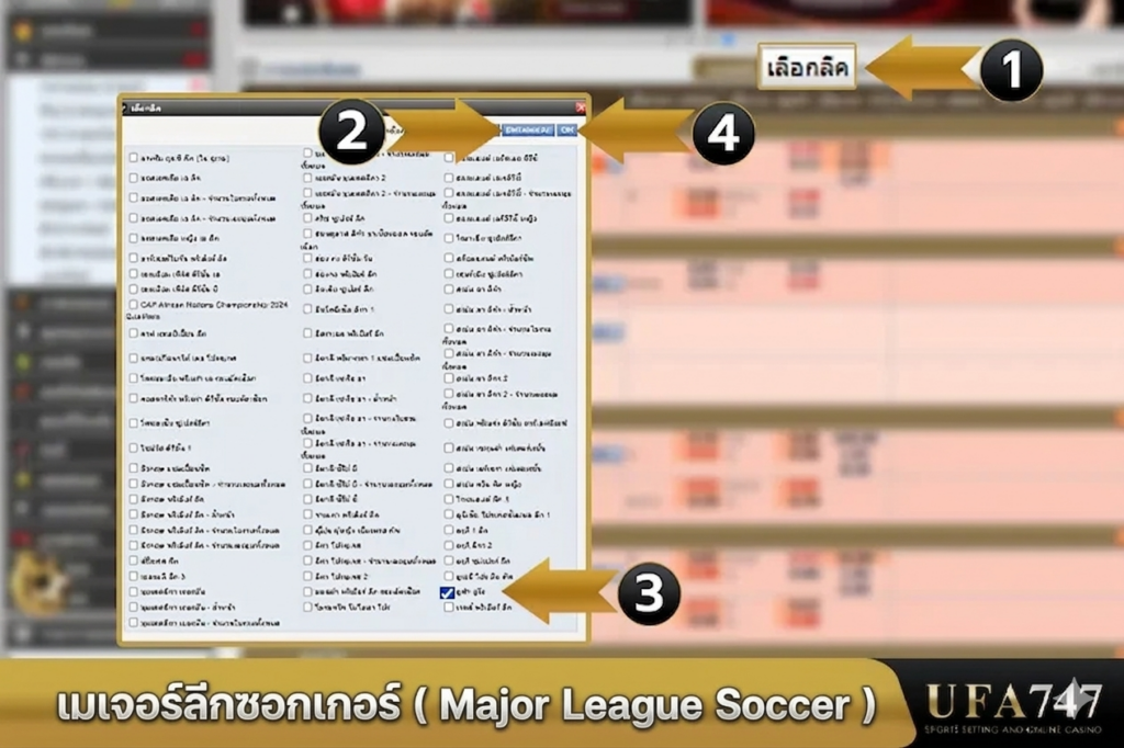 แทงบอล เมเจอร์ลีกซอกเกอร์ (Major League Soccer)